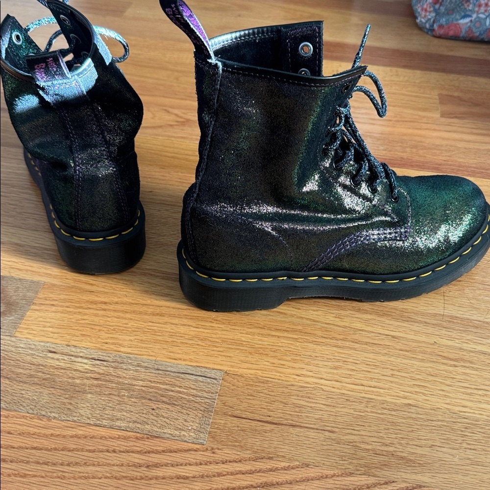 Iridescent Dr. Martens